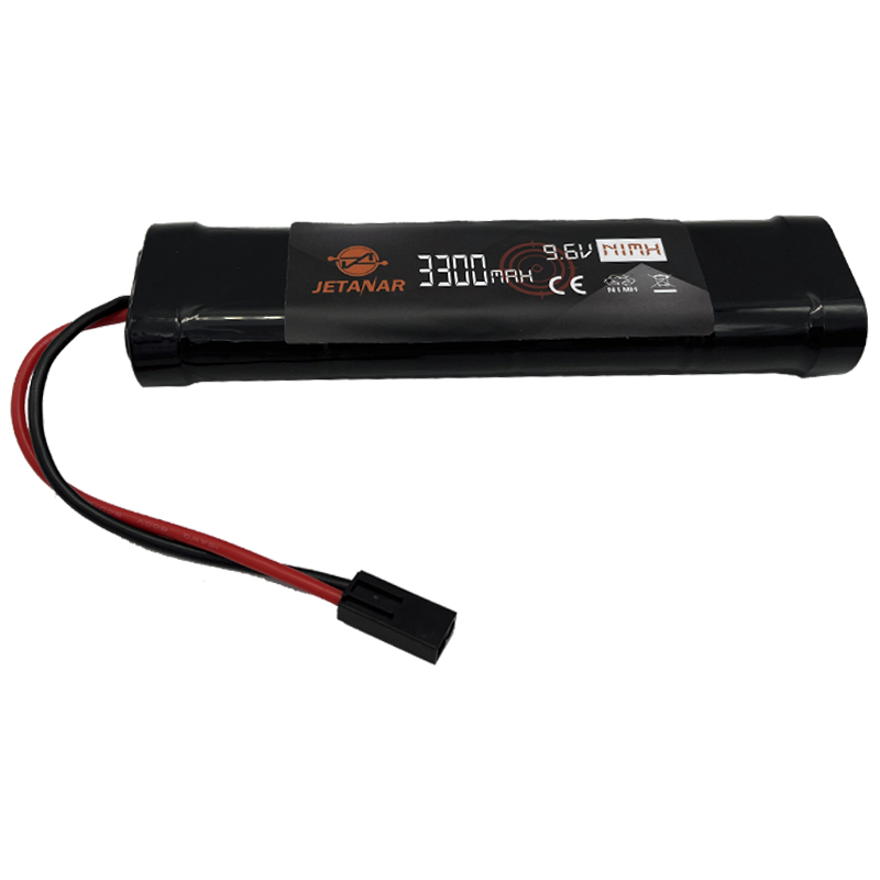 9.6V NiMH 3300mAh large type battery for AEG Rifle Brick JETANAR